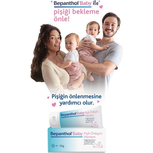 Bepanthol Baby Pişik Önleyici Merhem 100 Gr+Bepanthol Baby Pişik Önleyici Merhem 50 gr