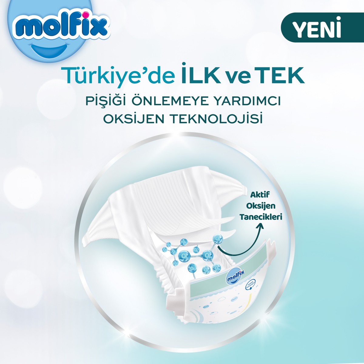 Molfix Premium Aylık Fırsat Paketi 1 Beden 216 Adet