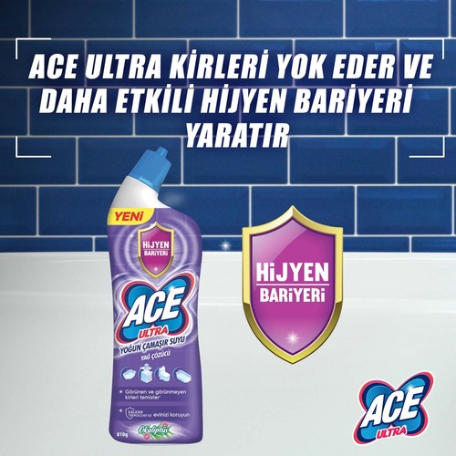 Ace Ultra Yoğun Kıvamlı Çamaşır Suyu Okaliptus 810G X6