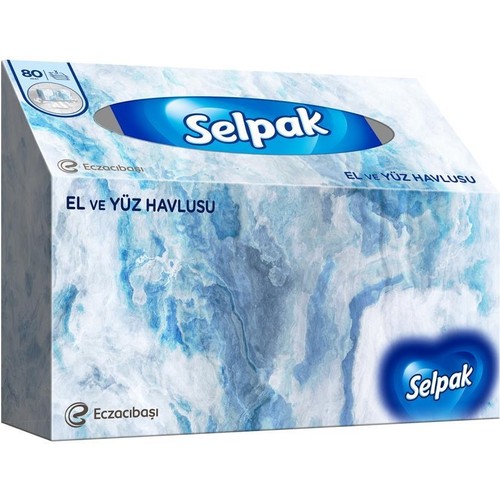 Selpak El ve Yüz Havlusu x 5 Paket 400 Yaprak