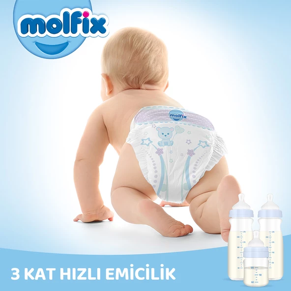 Molfix Külot Bez 6 Beden E.large Aylık Avantaj Paketi 74 Adet