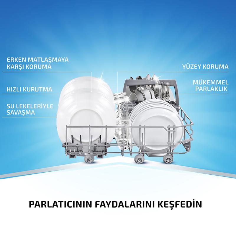 Finish Bulaşık Makinesi Parlatıcı Limon 800 ml x 6