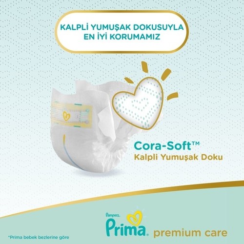 Prima Premium Care Prematüre Bebek Bezi 0 Beden (30*4) 120  1,5-2,5 Kg