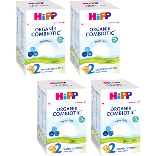 Hipp 2 Organik Combiotic 800 gr Devam Sütü 4 ’lü